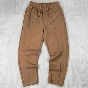 Veiled New York Sweatpants Brown Minimal Streetwear Joggers Women M Straight Leg